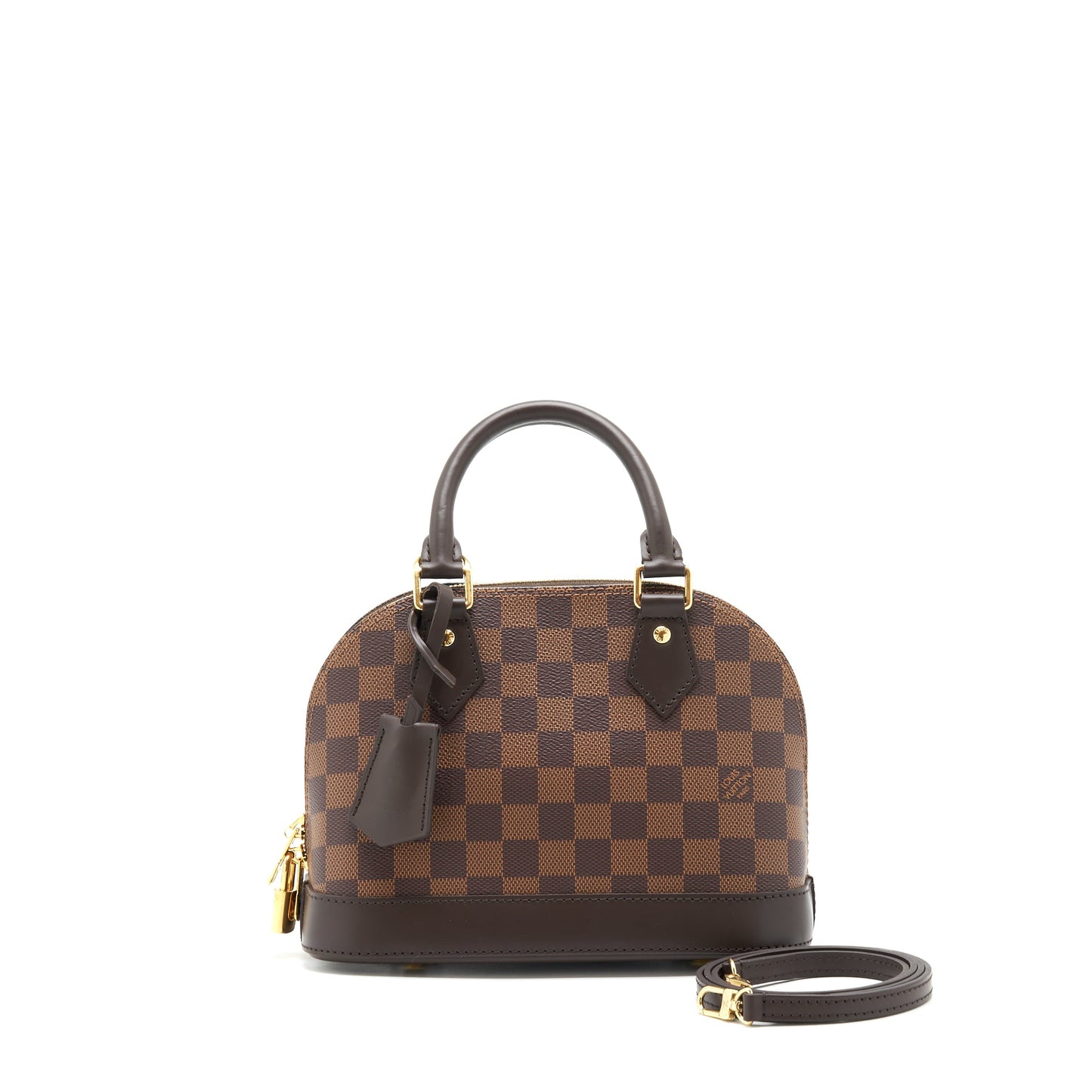 Louis Vuitton Alma damier ebene Canvas