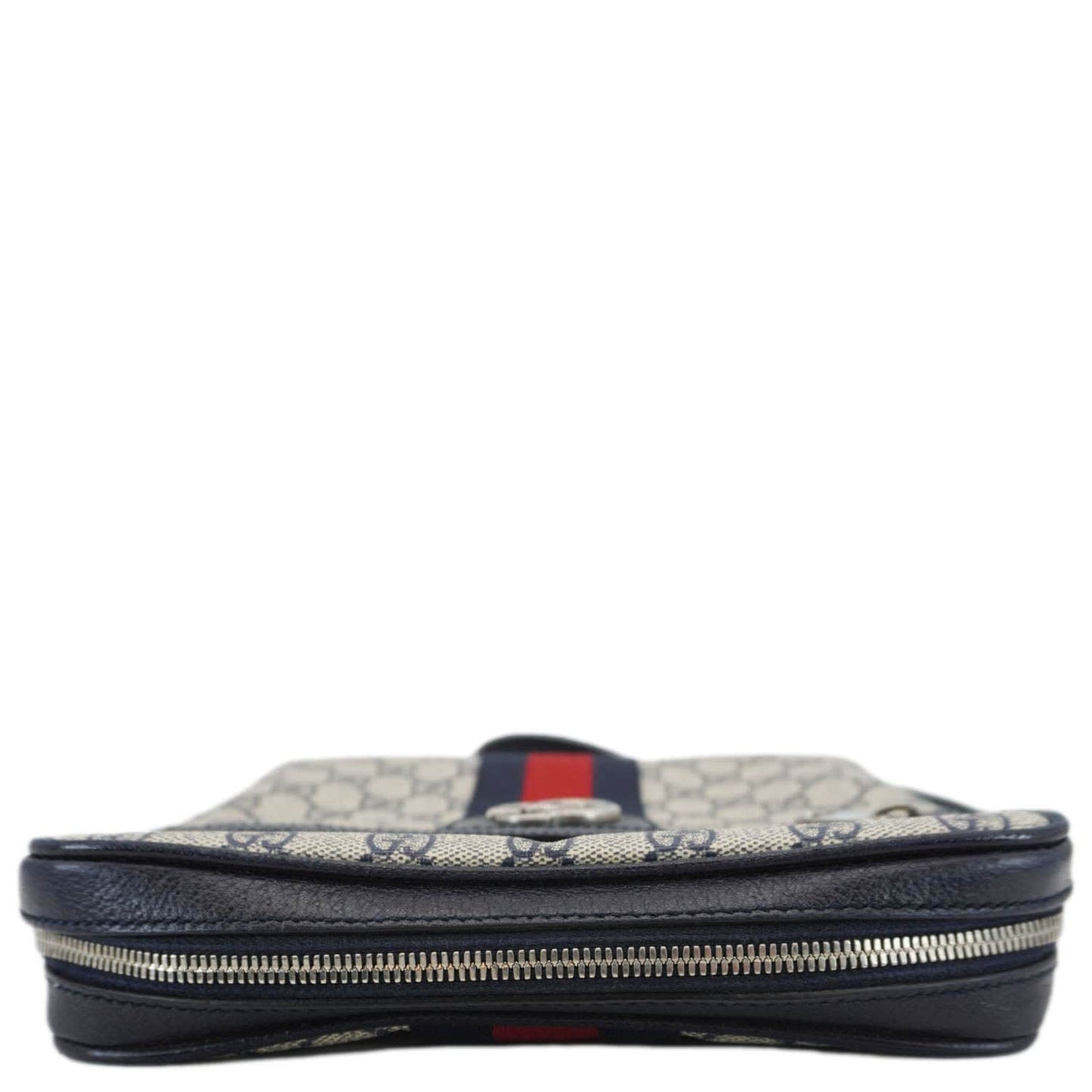 GUCCI Ophodia Small GG Supreme Canvas Messenger Bag Blue 547926