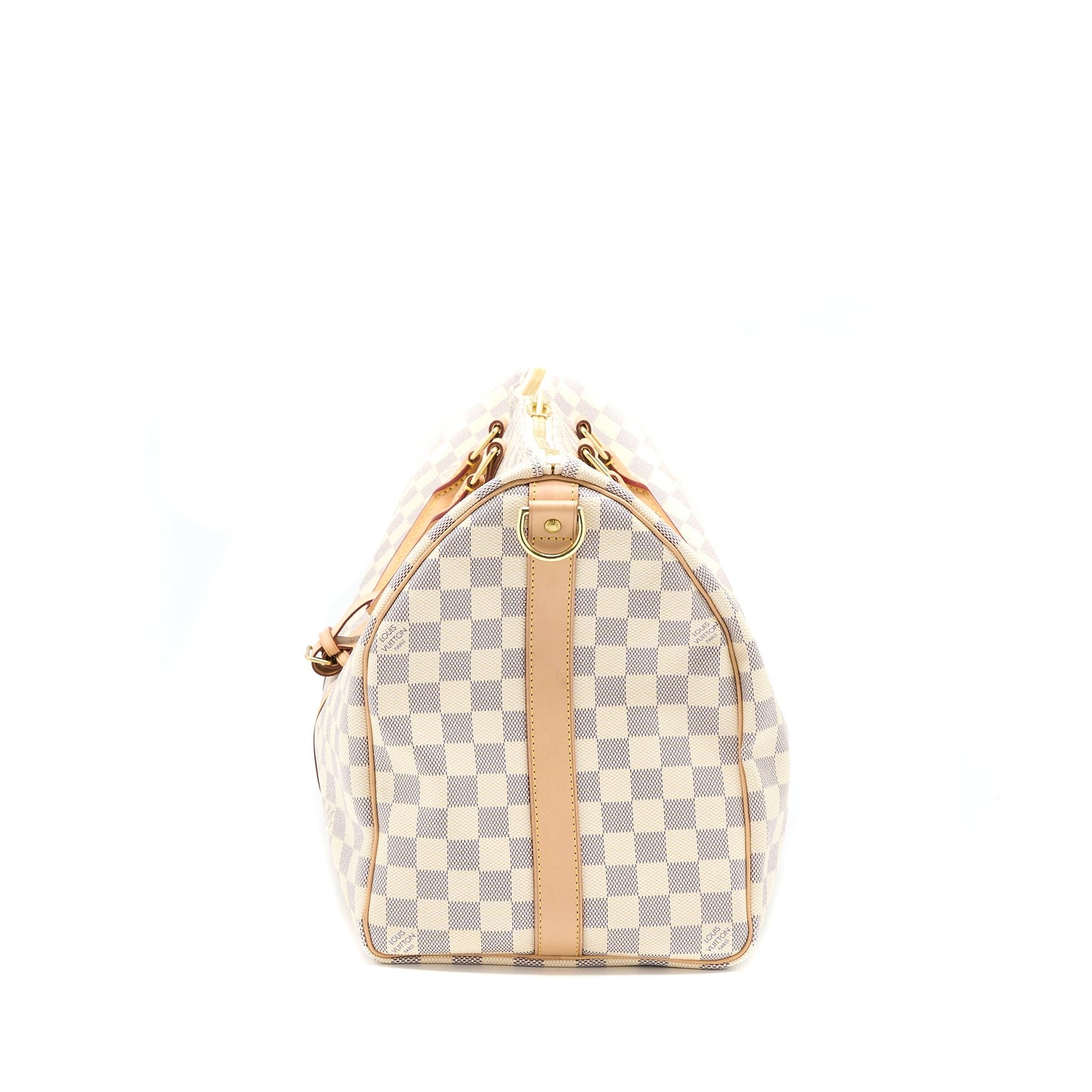 Louis Vuitton Keepall Bandouliere 55 Damier Azur Canvas