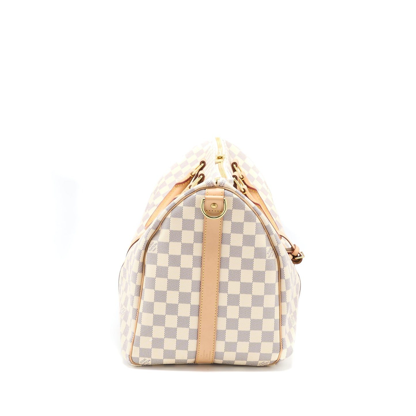 Louis Vuitton Keepall Bandouliere 55 Damier Azur Canvas