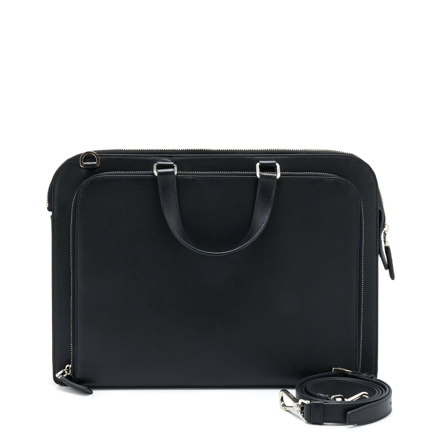 Prada Saffiano Briefcase Black