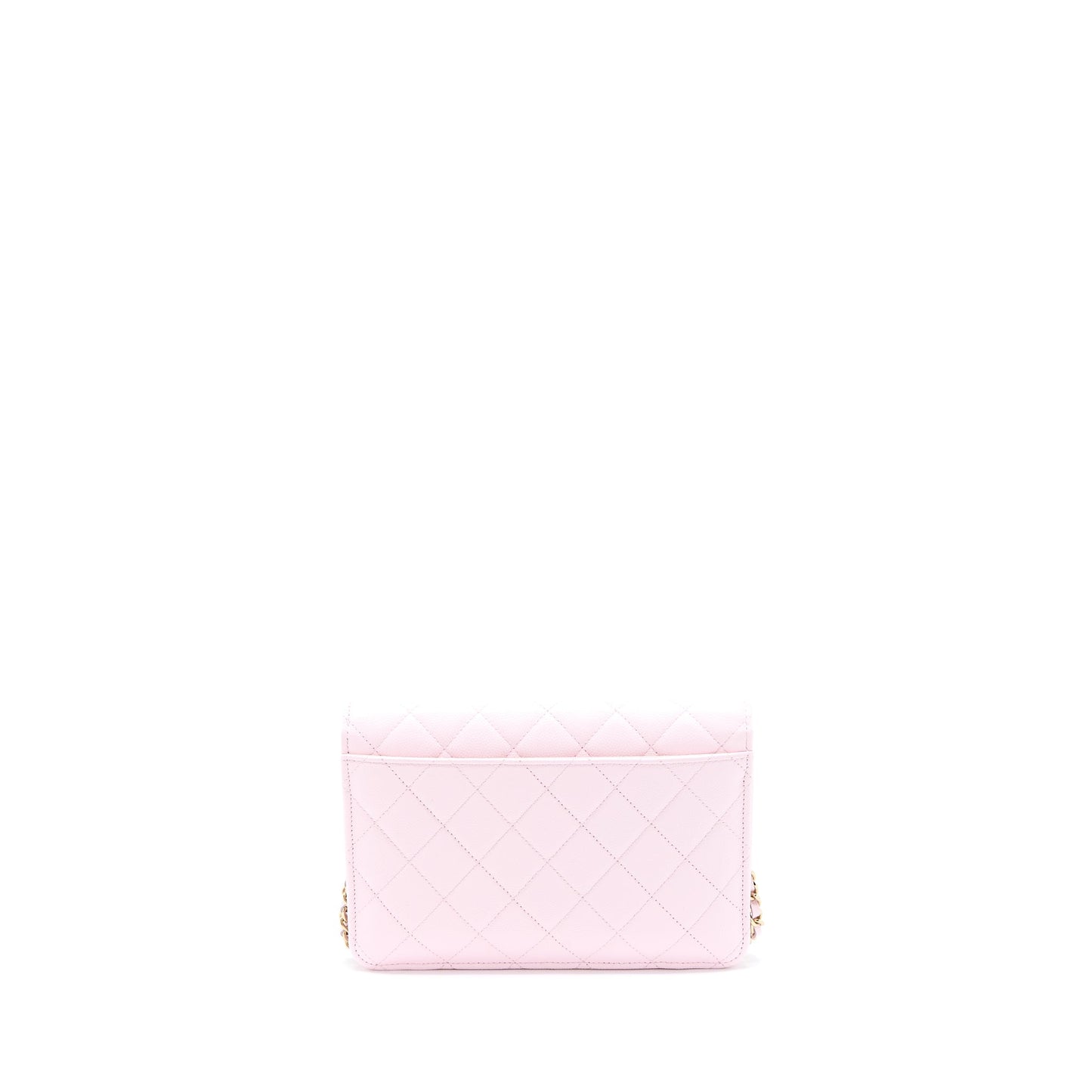 Chanel 2 in 1 Wallet on Chain Caviar Light Pink LGHW