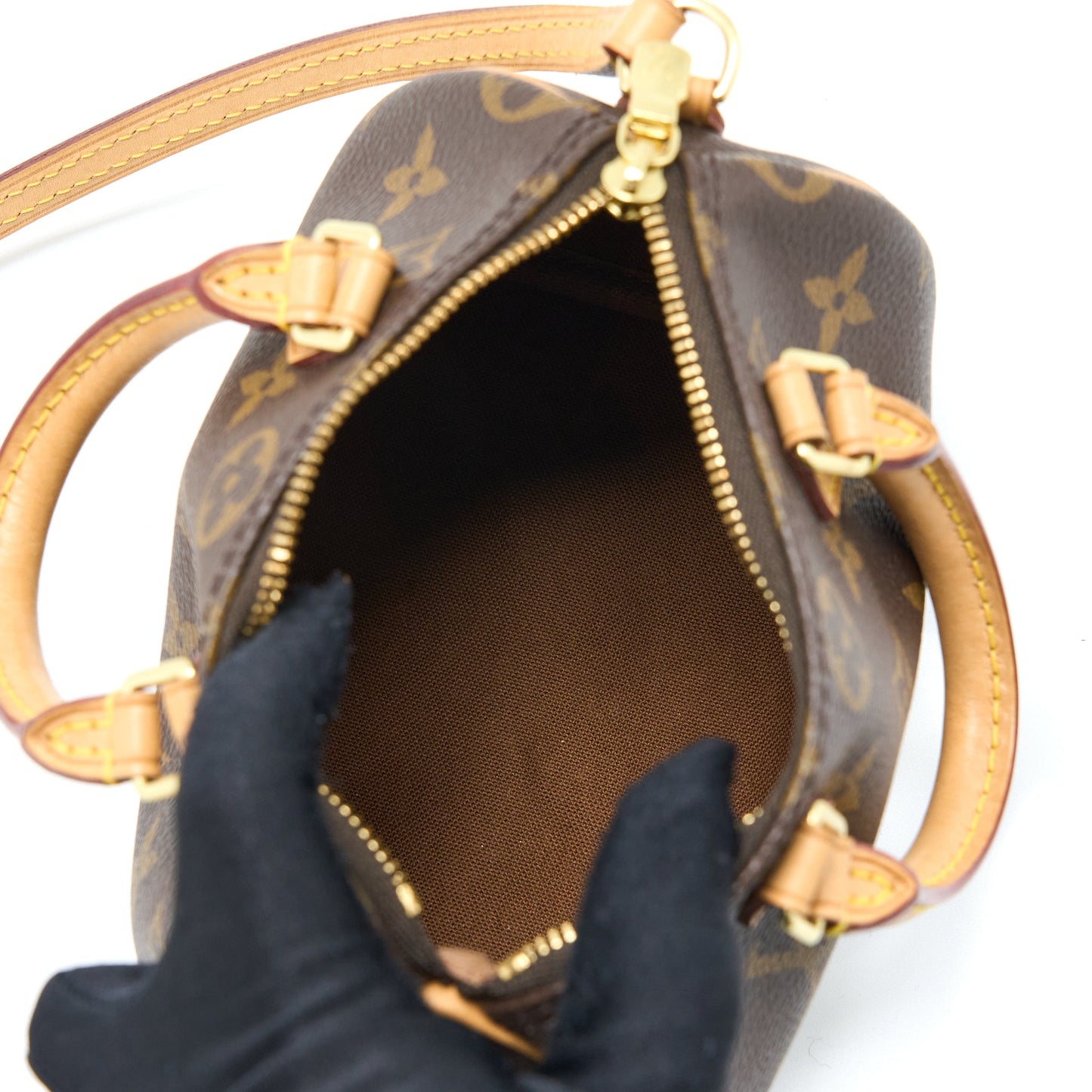 Louis Vuitton Nano Speedy Monogram Canvas (Old Version)