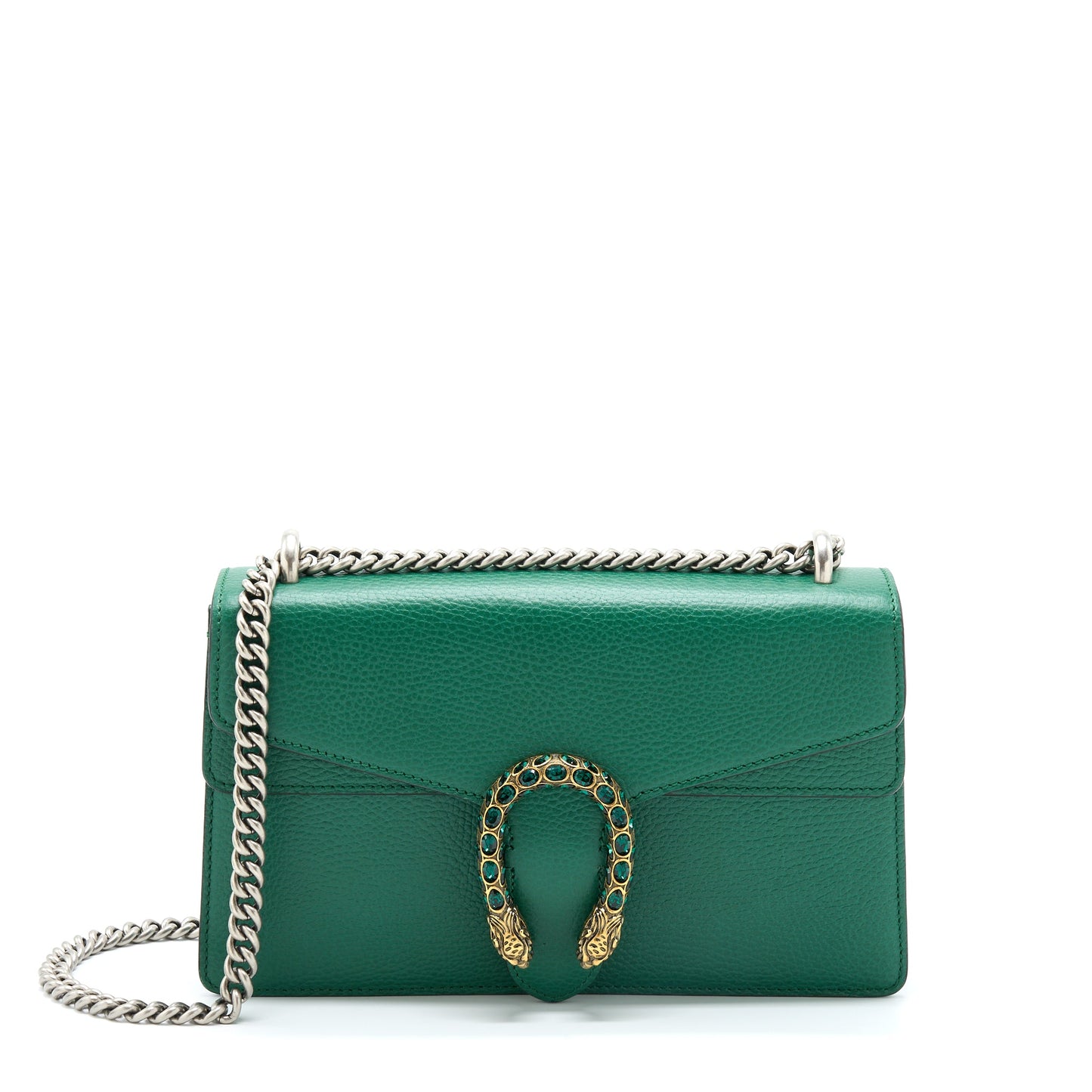 Gucci Small Dionysus Purse Green Multicolour Hardware