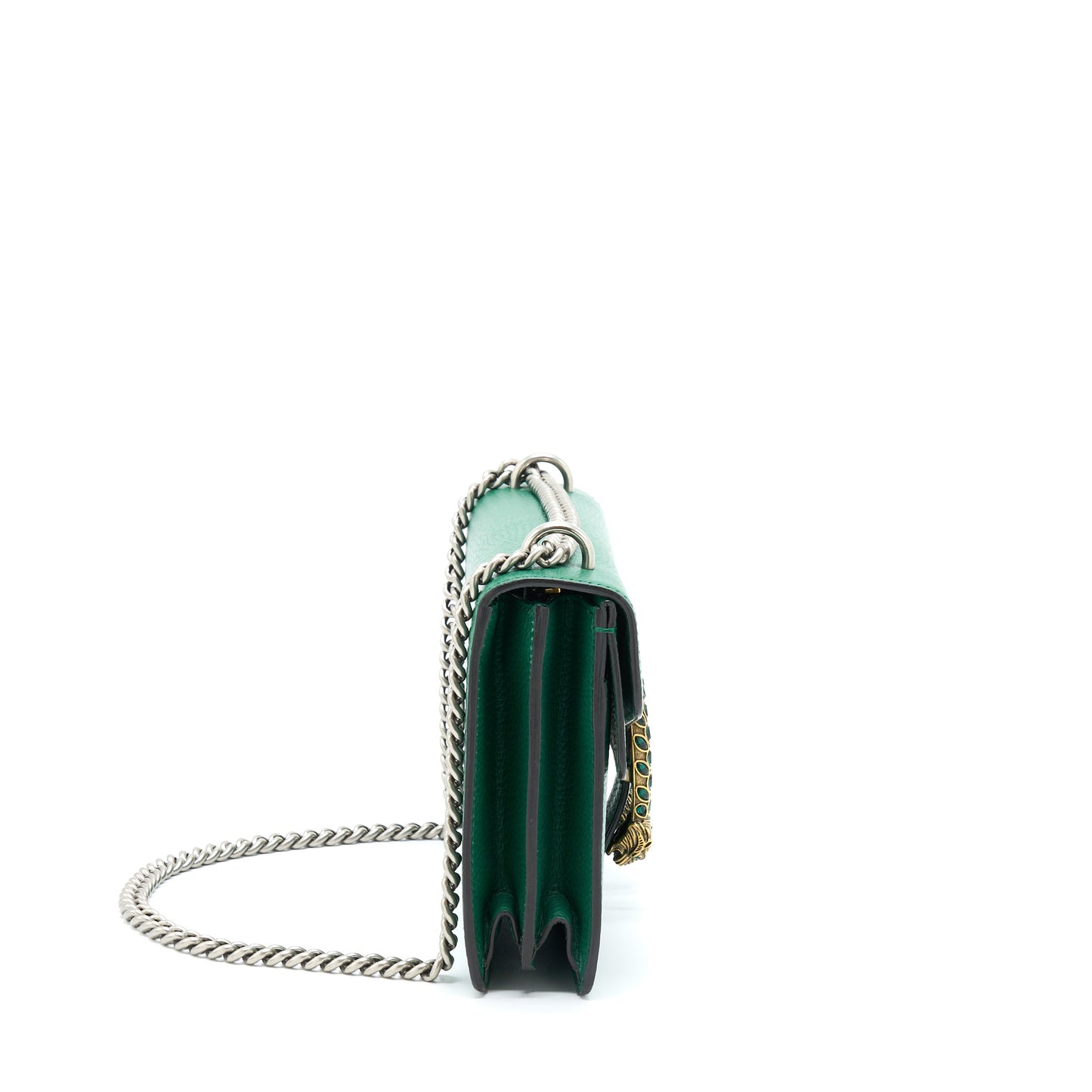 Gucci Small Dionysus Purse Green Multicolour Hardware