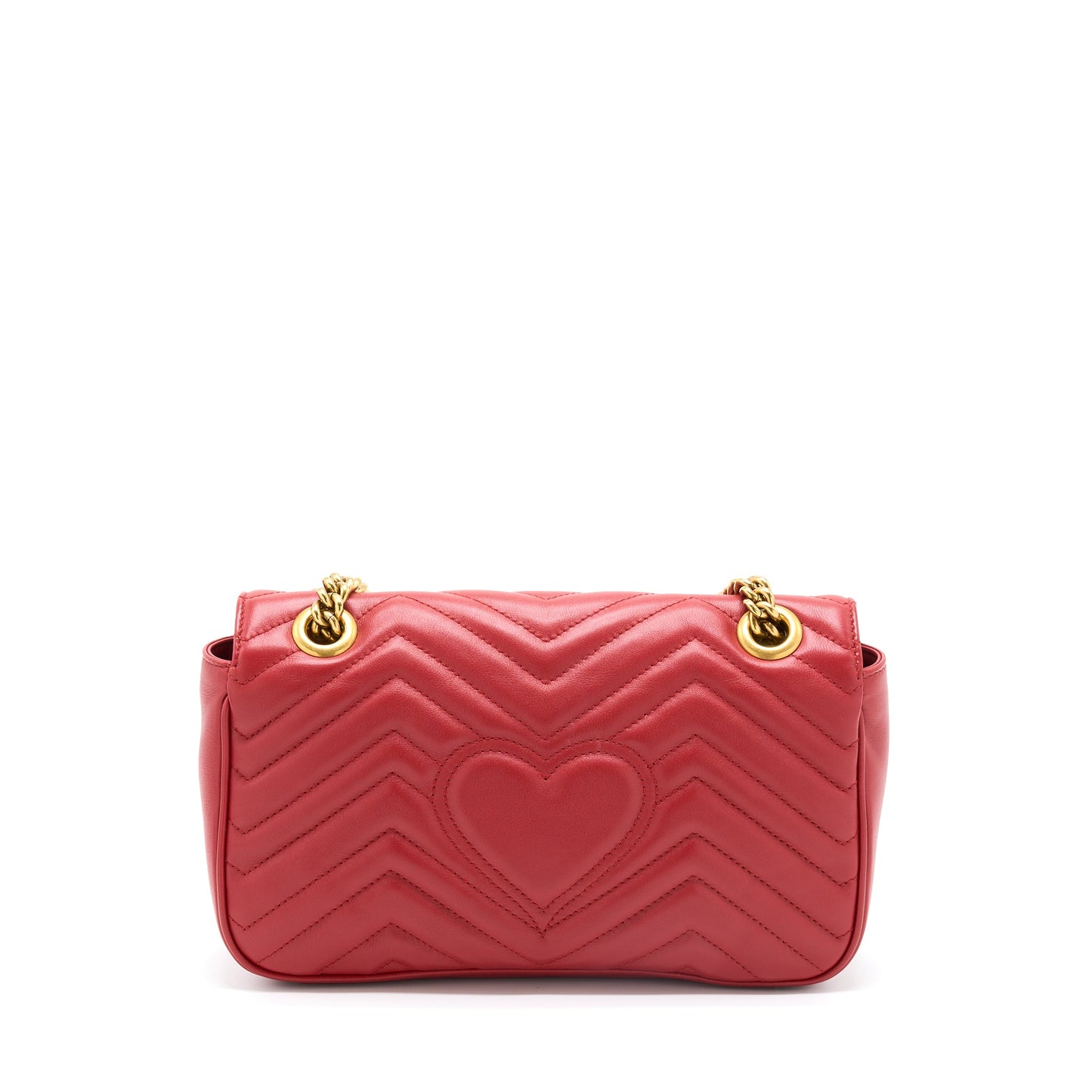 Gucci Small Marmont Purse Red