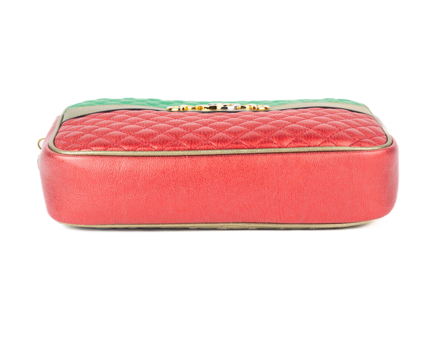 Gucci Laminated Trapuntata Camera Bag