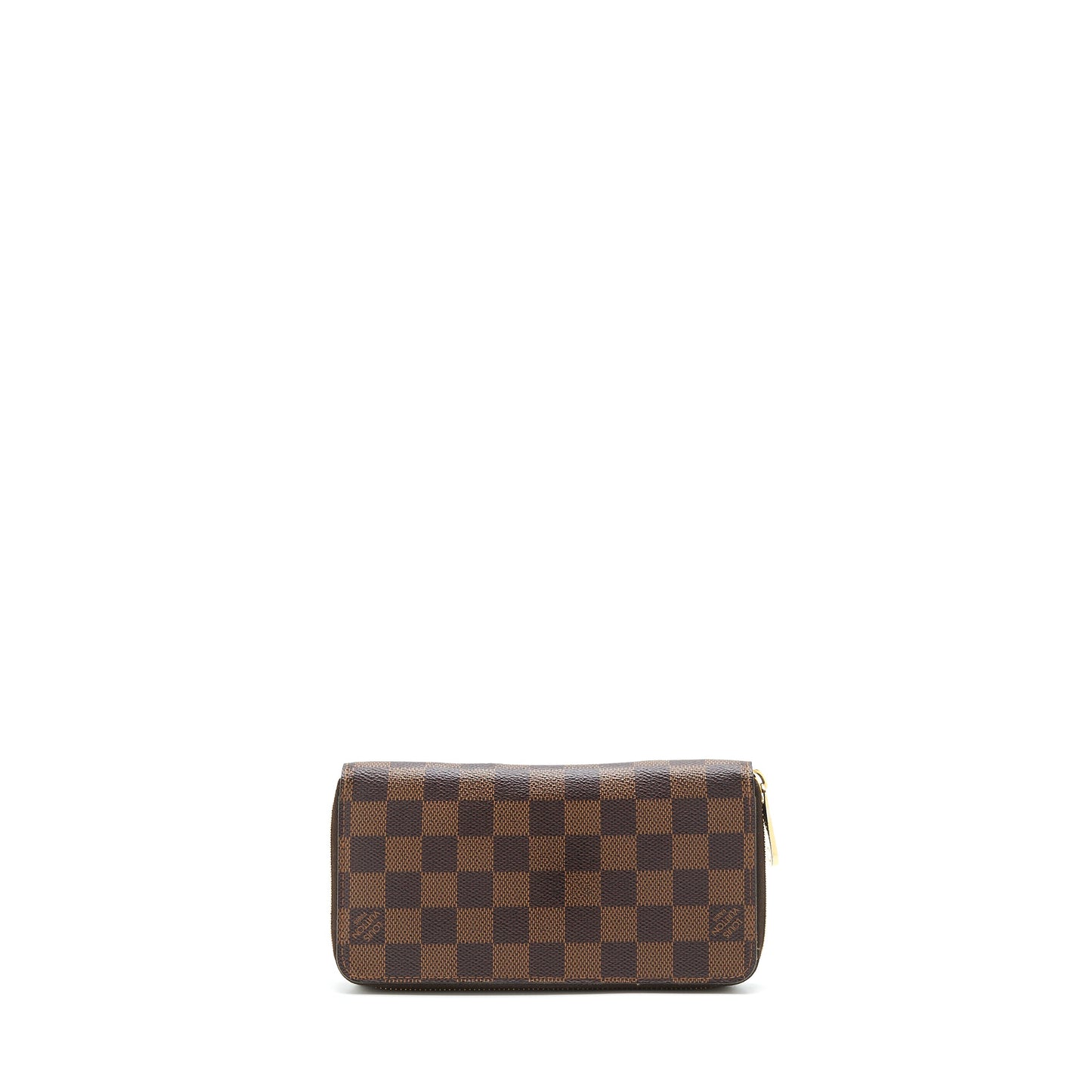 Louis Vuitton Zipper Long Wallet Damier Ebene
