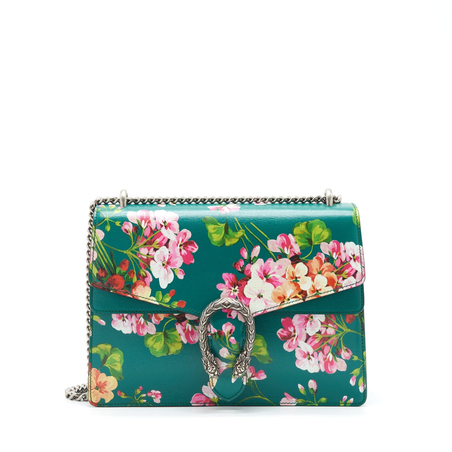 Gucci Dionysus Large Mini Purse Flower Green