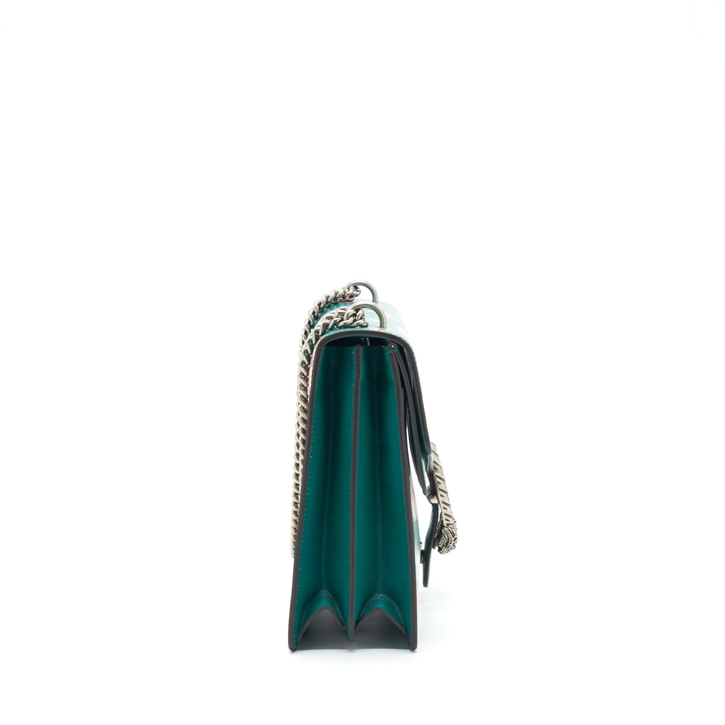 Gucci Dionysus Large Mini Purse Flower Green