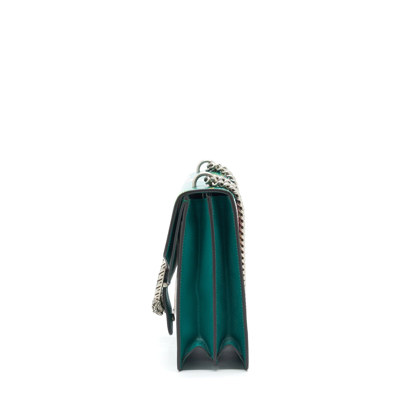 Gucci Dionysus Large Mini Purse Flower Green