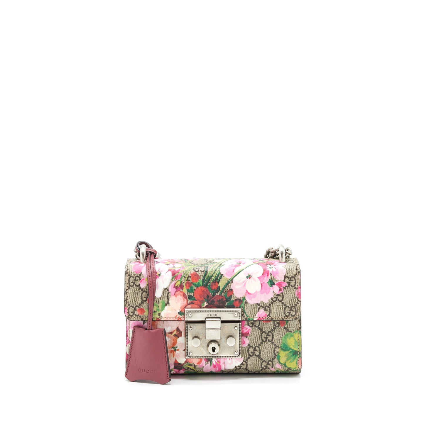 Gucci Small Padlock Print Pink