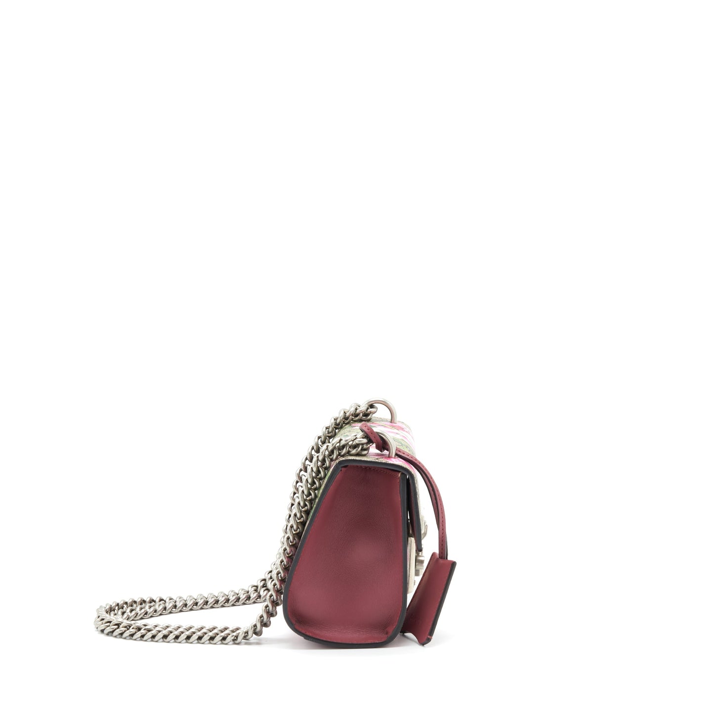 Gucci Small Padlock Print Pink