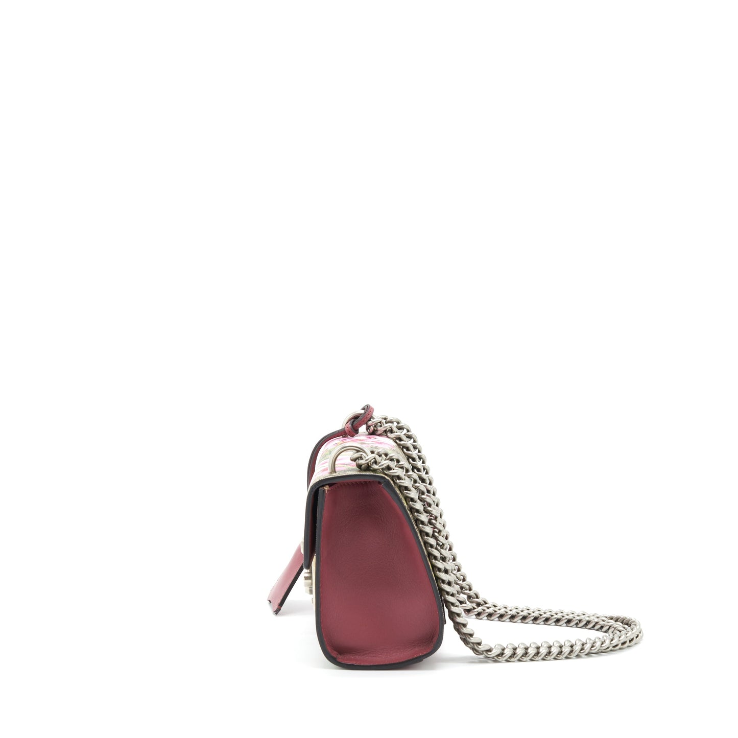 Gucci Small Padlock Print Pink