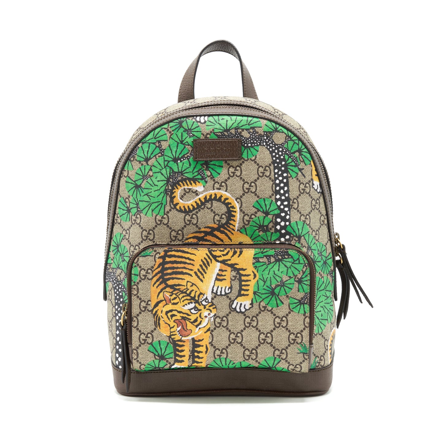 Gucci tiger print Supreme Backpack