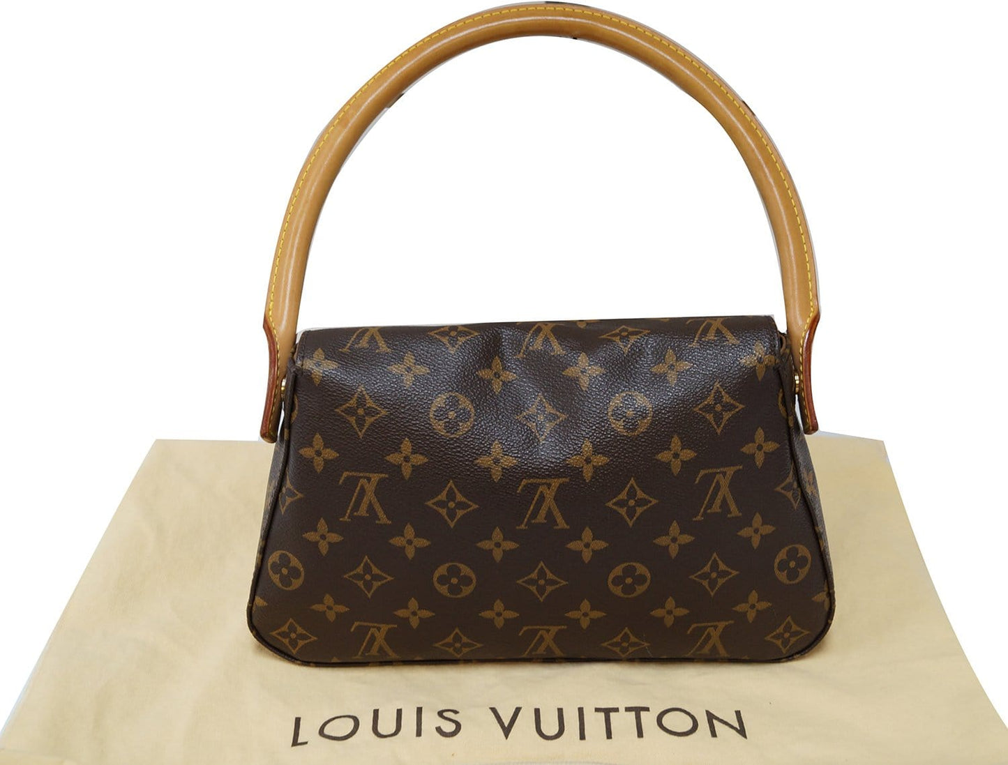 LOUIS VUITTON Monogram Mini Looping Shoulder Handbag