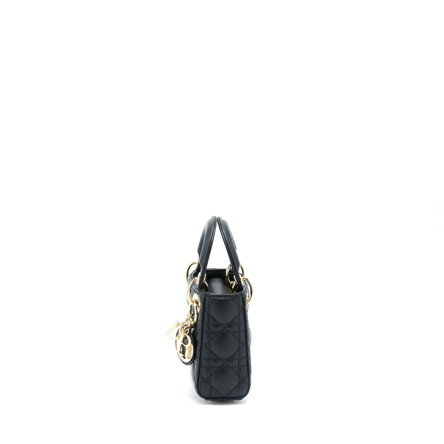 Dior Micro Lady Dior Lambskin Black