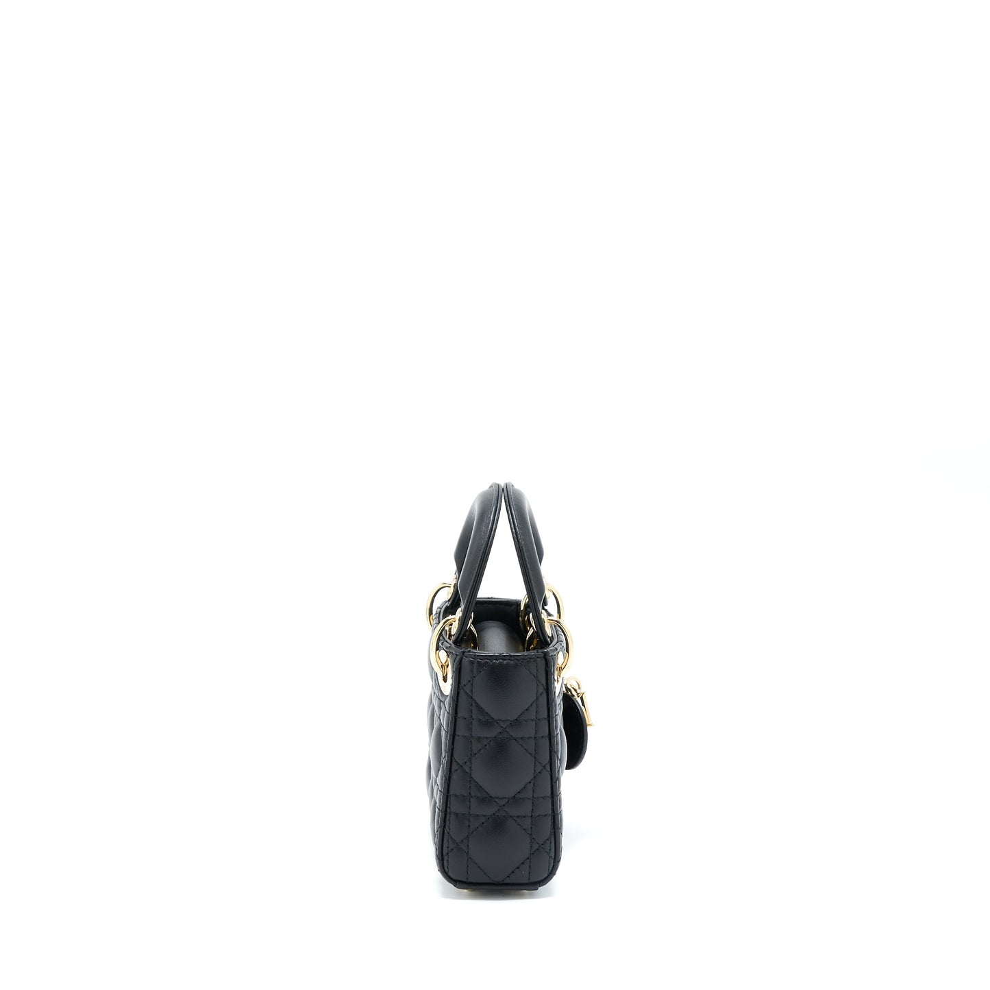 Dior Micro Lady Dior Lambskin Black