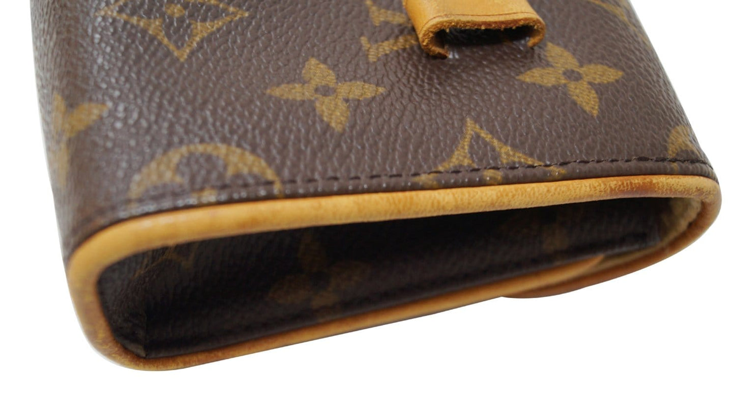 LOUIS VUITTON Monogram Canvas Pochette Florentine Bag