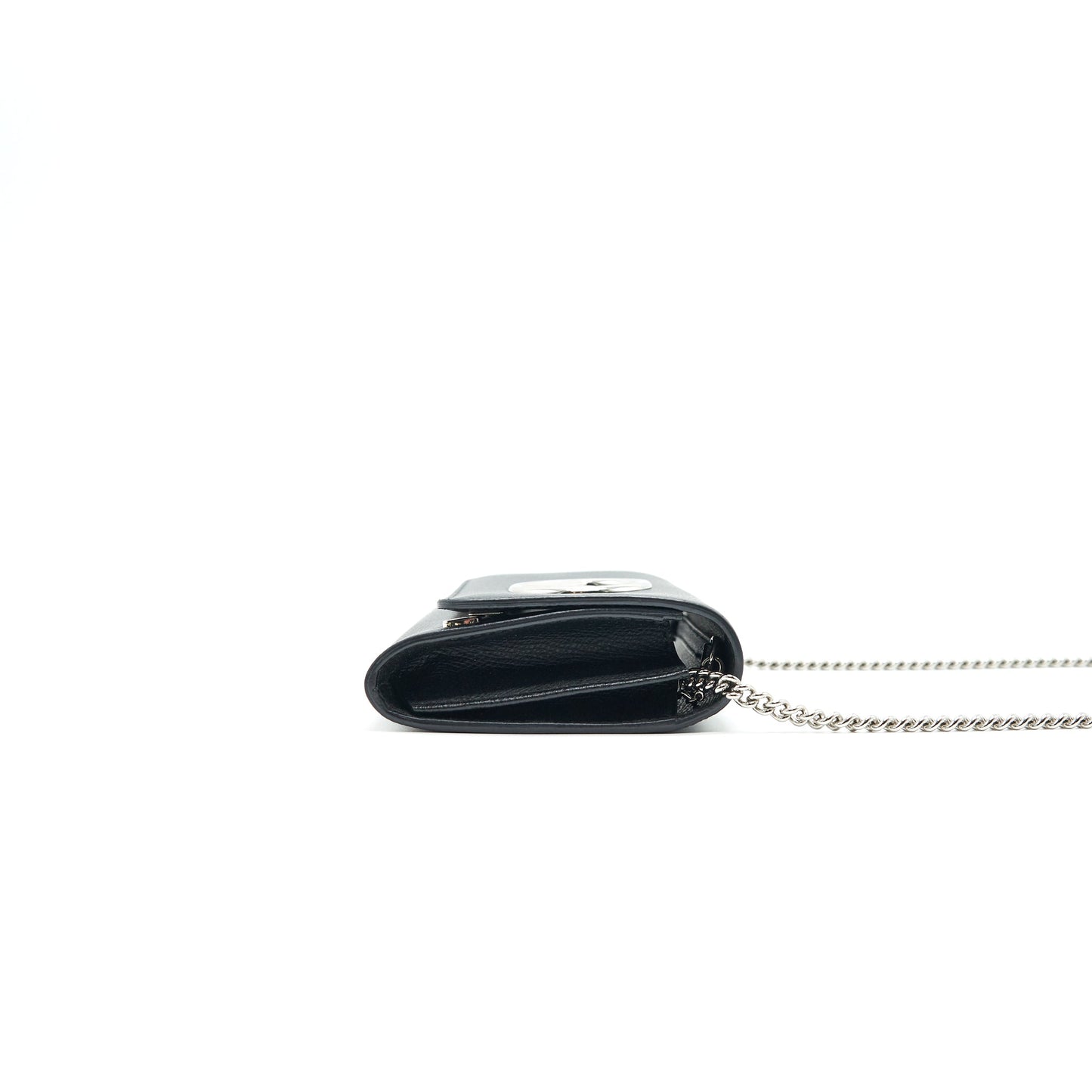 Fendi Wallet On Chain Black SHW