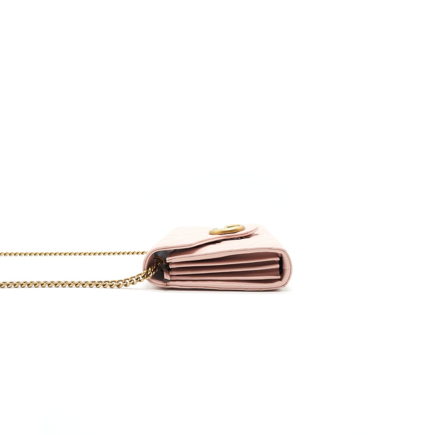 Gucci Marmont Matelasse Mini Purse Pink
