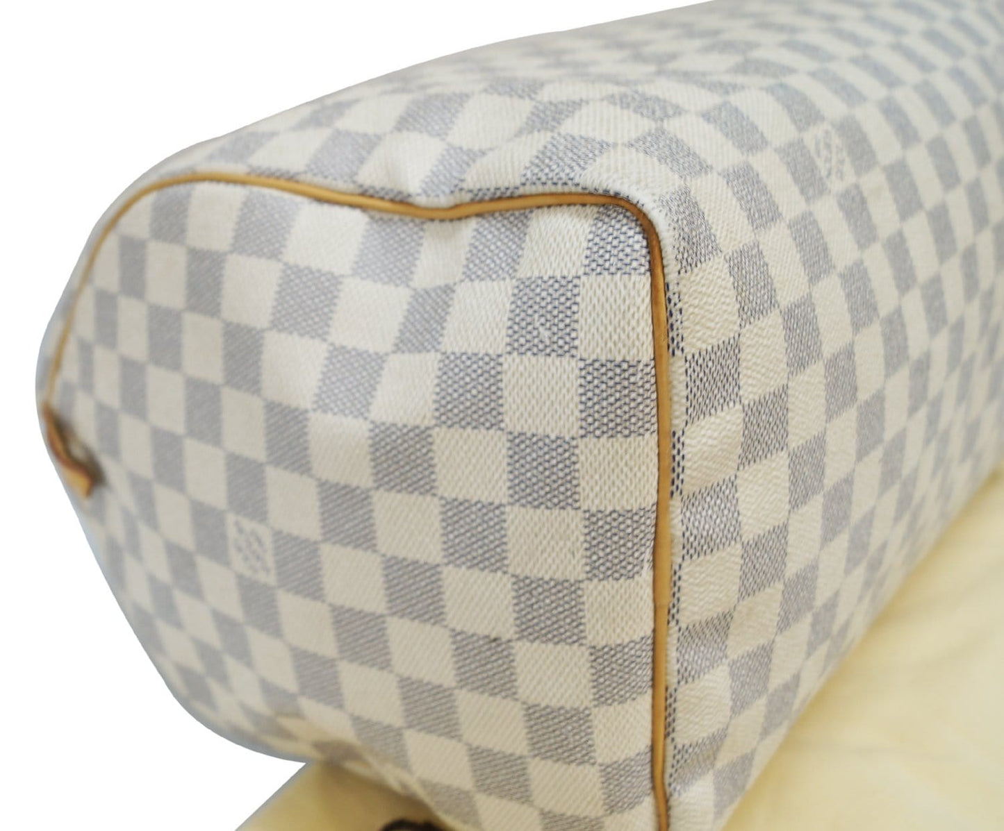 LOUIS VUITTON Damier Azur Speedy 35 Satchel Bag