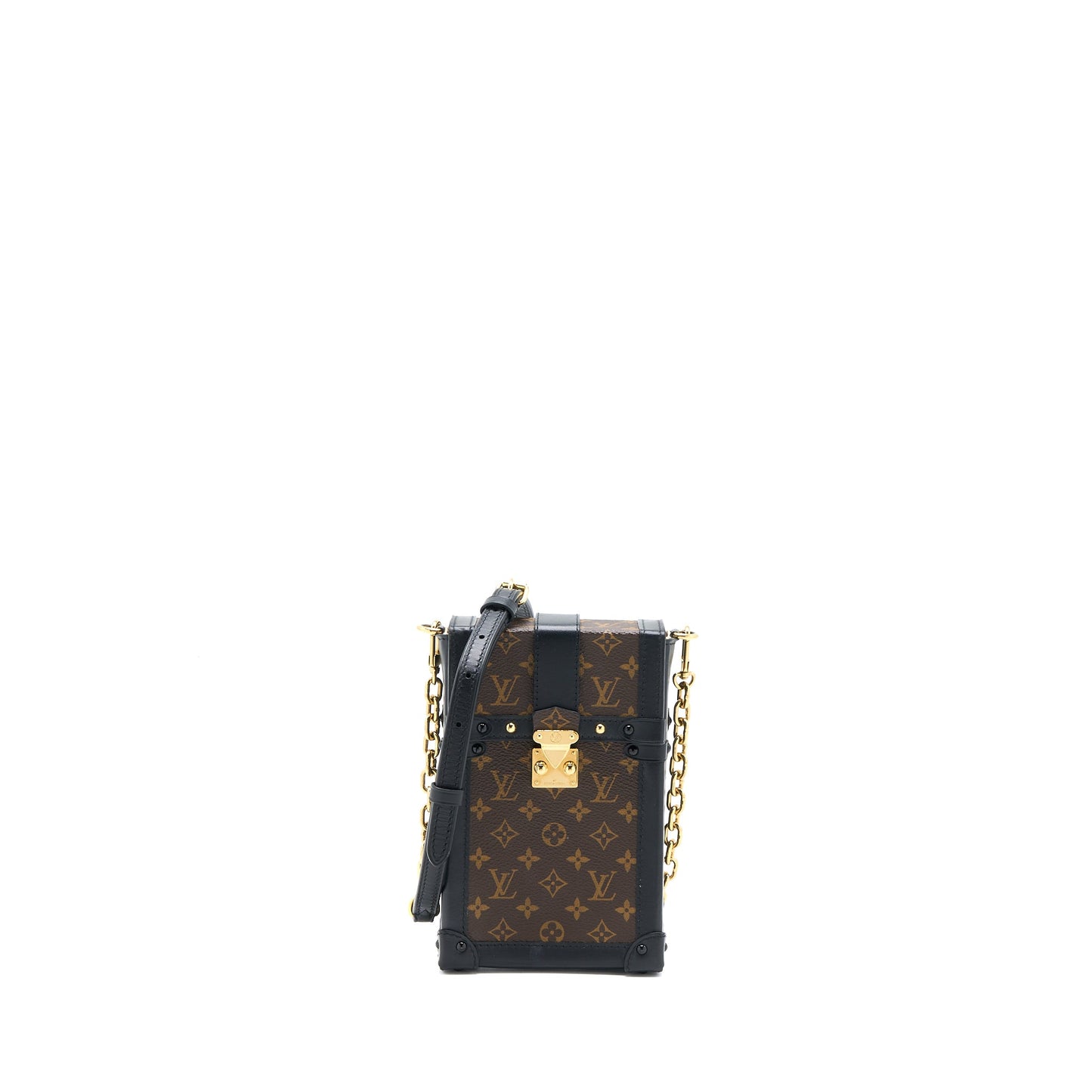 Louis Vuitton Vertical Trunk Pochette Monogram Canvas