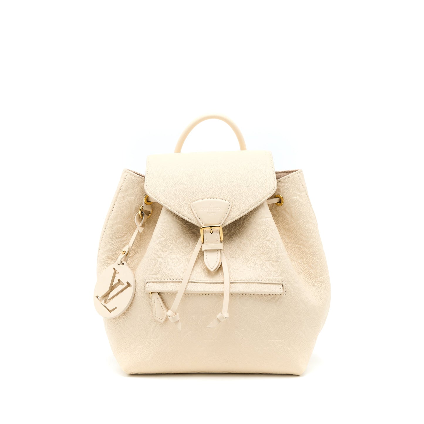 Louis Vuitton Montsouris Backpack Monogram Empreinte Cream