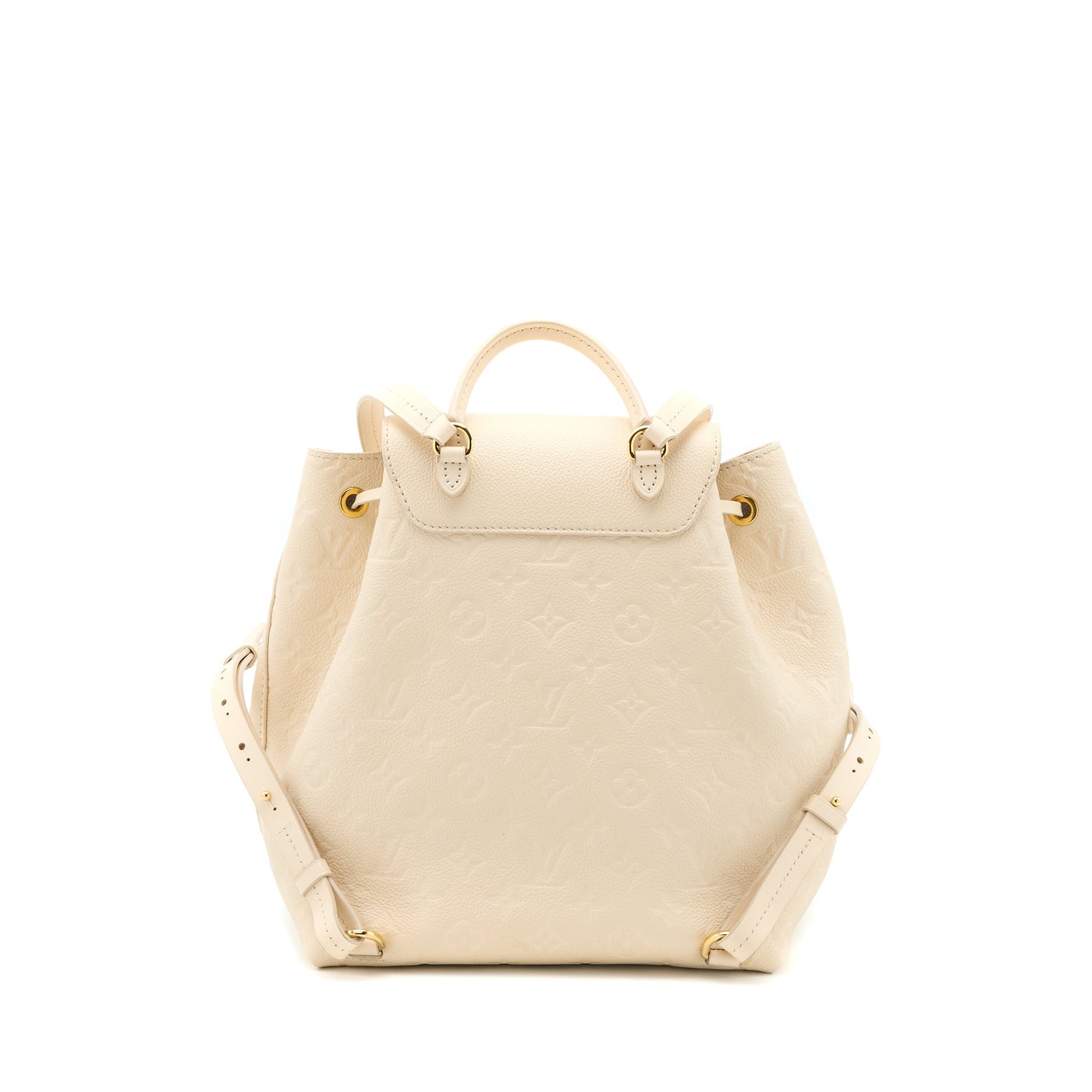 Louis Vuitton Montsouris Backpack Monogram Empreinte Cream