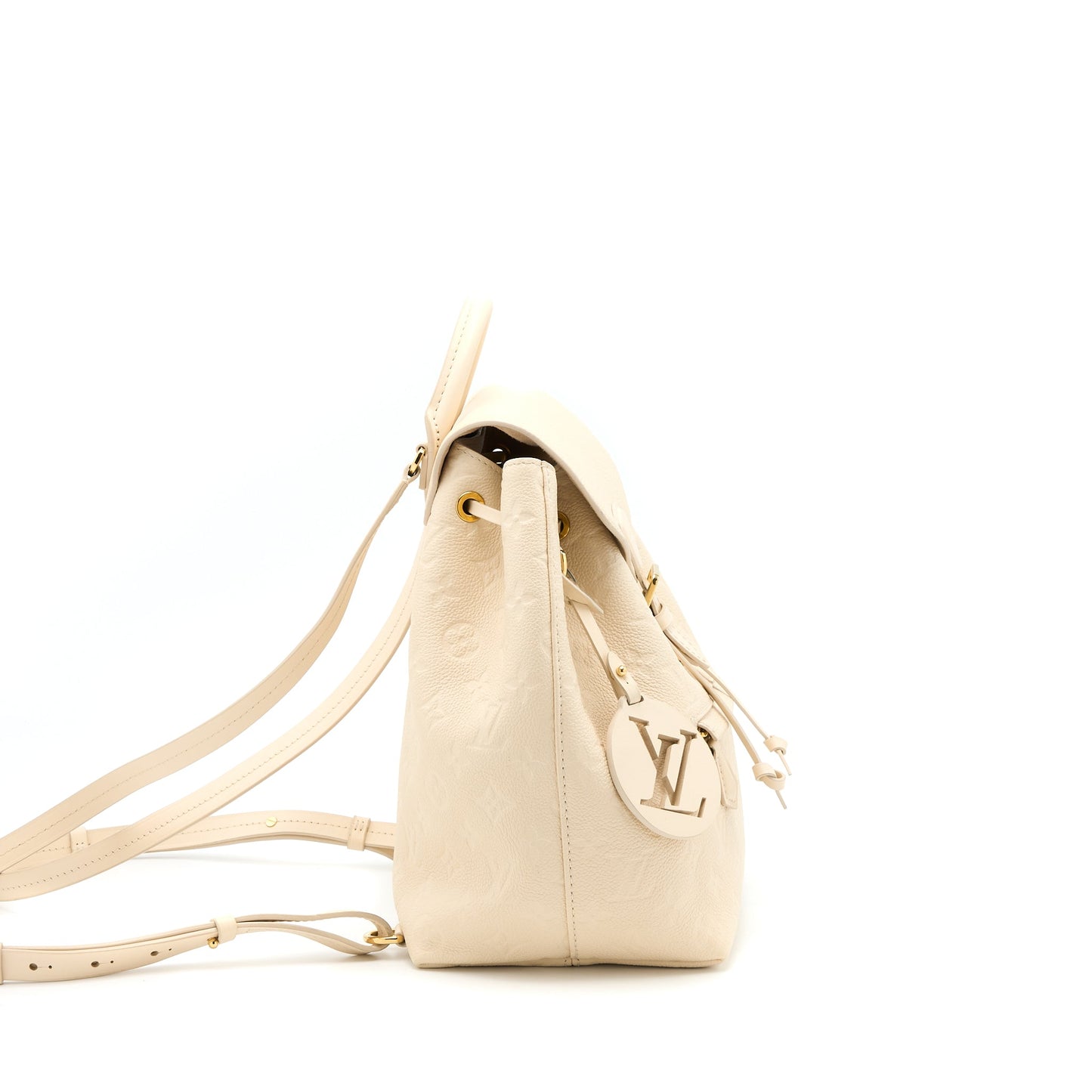Louis Vuitton Montsouris Backpack Monogram Empreinte Cream