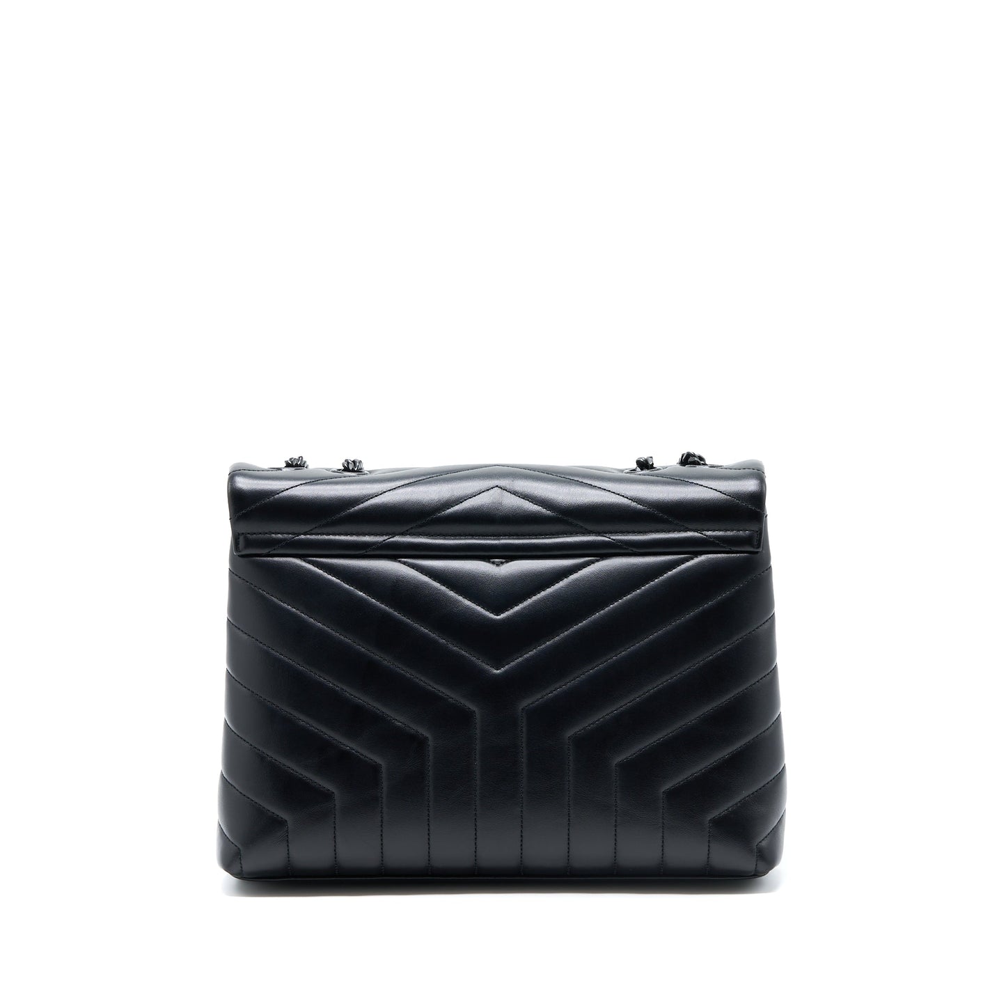 Saint Laurent / Medium LouLou Mini Purse Calfskin Black with Black Hardware