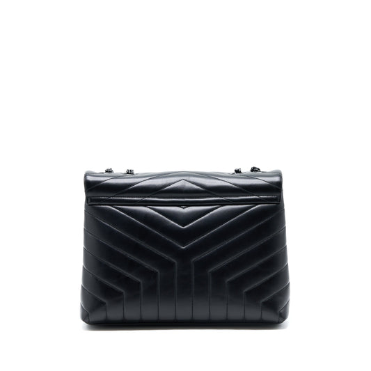 Saint Laurent / Medium LouLou Mini Purse Calfskin Black with Black Hardware
