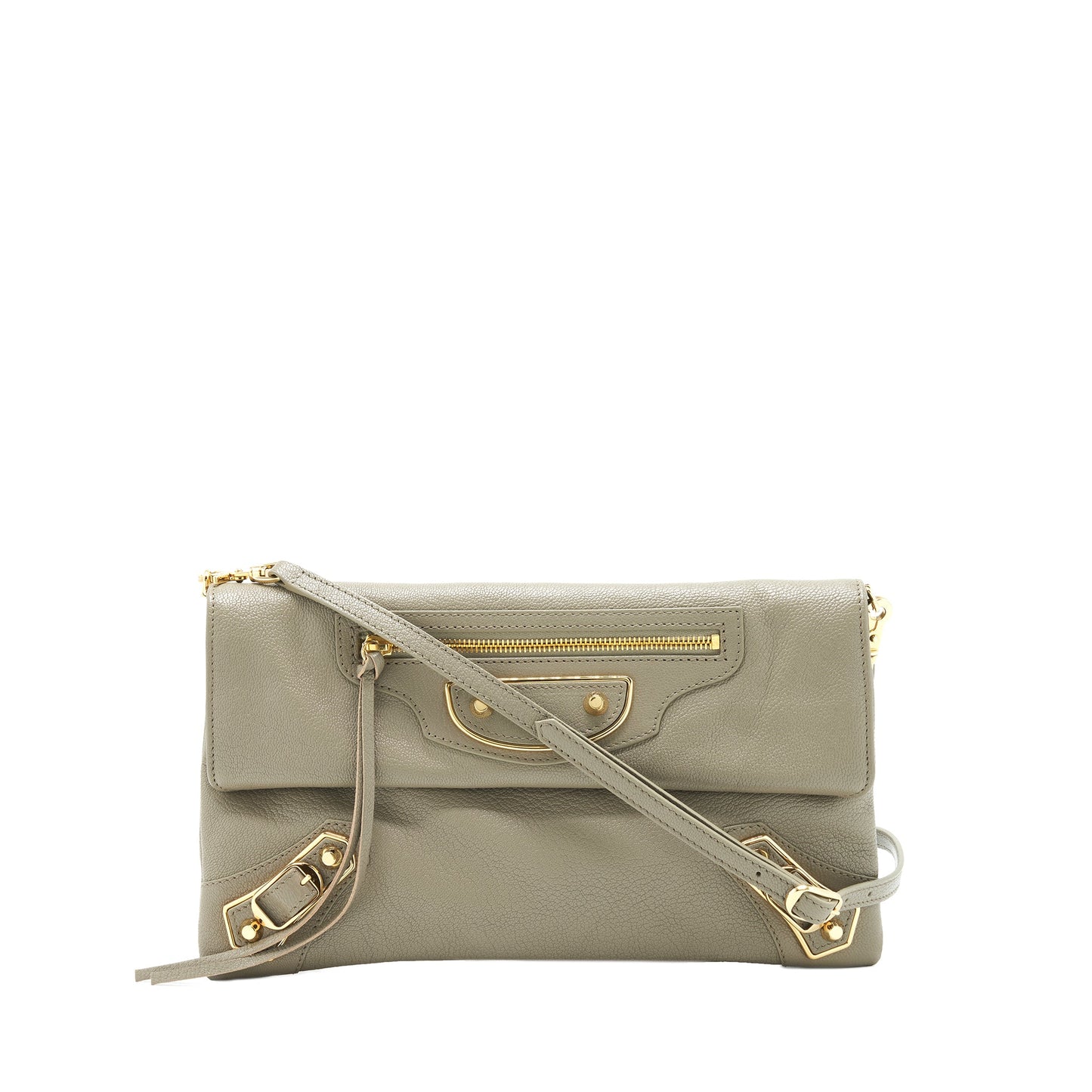 Balenciaga city Fold Clutch/ Mini Purse grey