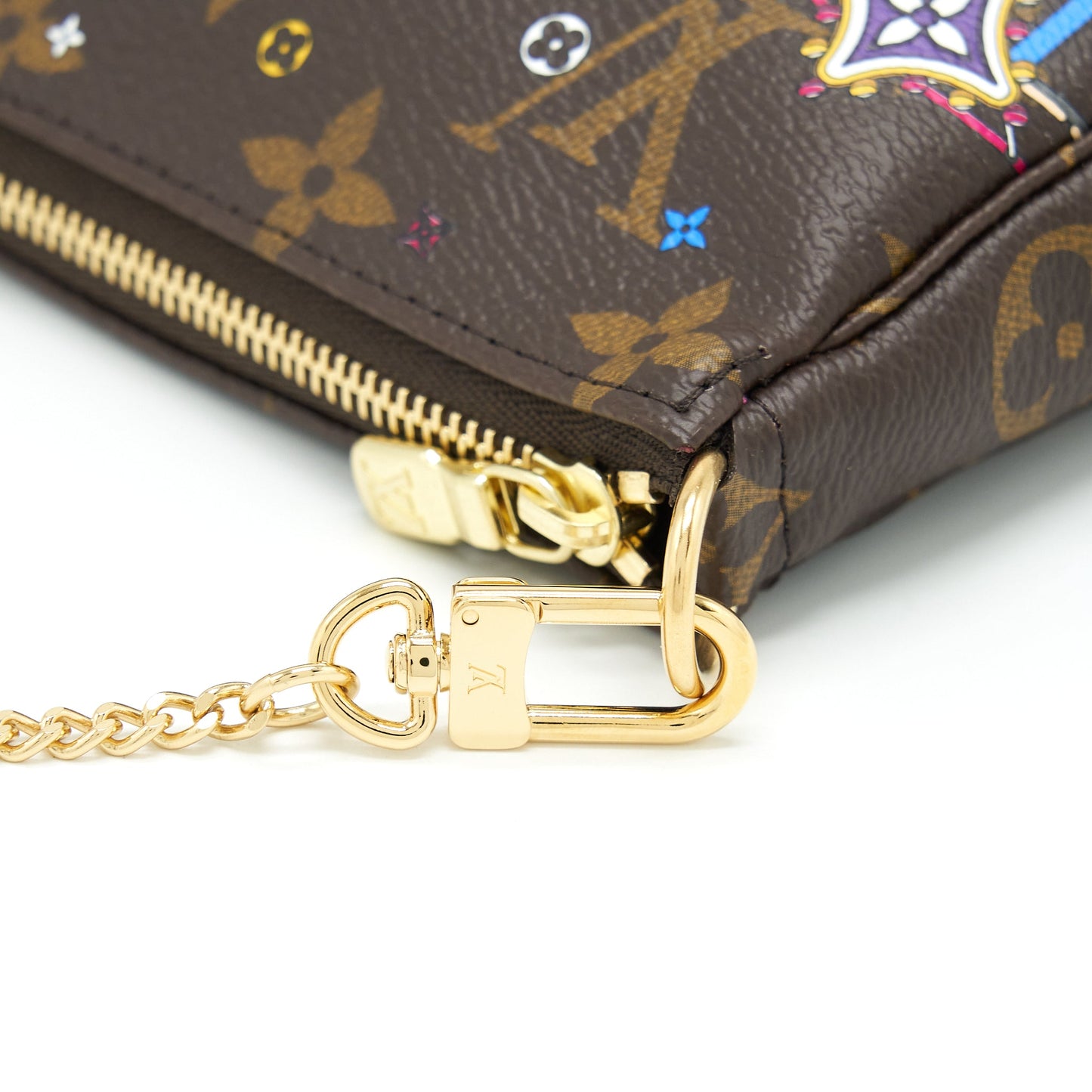 Louis Vuitton Mini Pochette Accessories Limited Edition Monogram Canvas