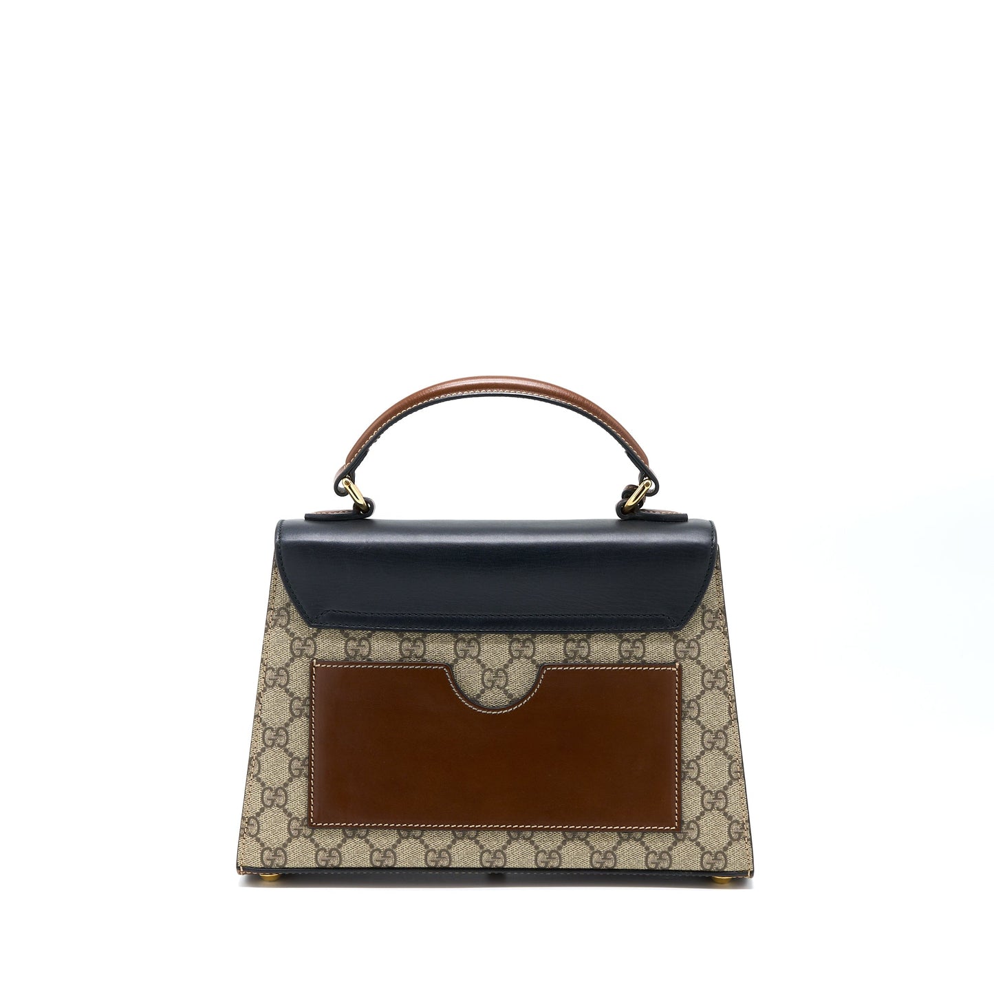 Gucci Padlock Supreme Top Handle Purse