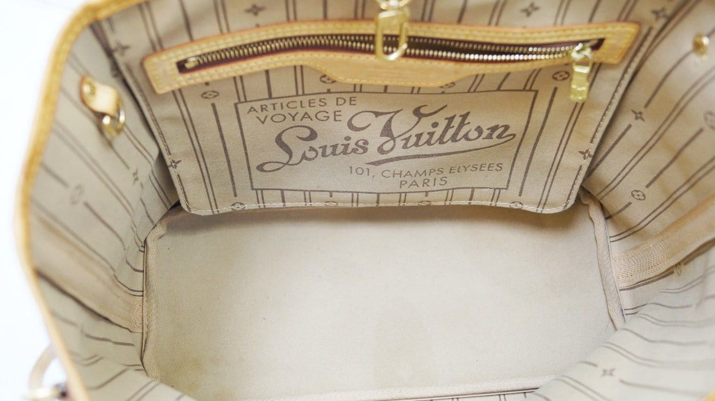 LOUIS VUITTON Monogram Canvas Neverfull PM Tote Shoulder Bag