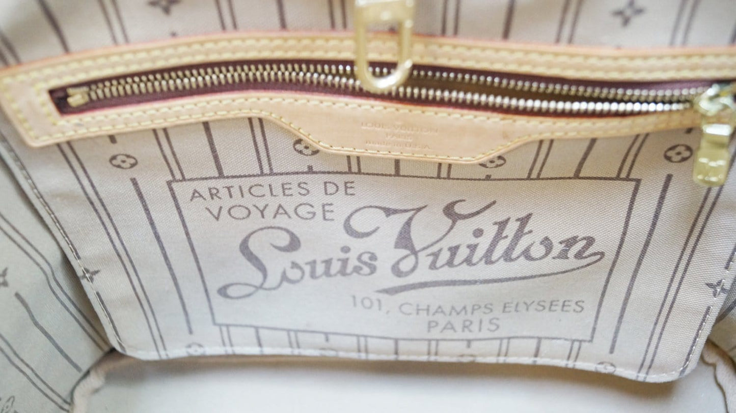 LOUIS VUITTON Monogram Canvas Neverfull PM Tote Shoulder Bag