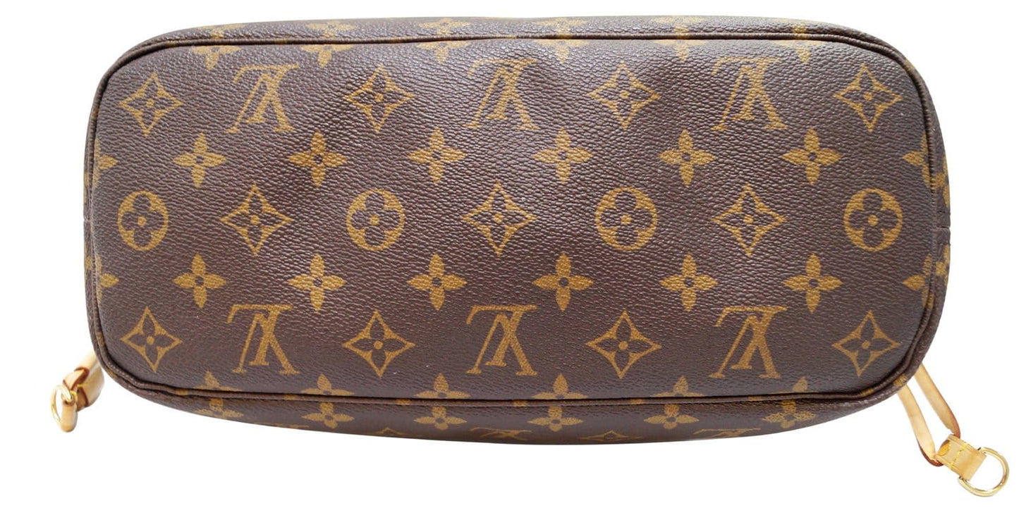 LOUIS VUITTON Monogram Canvas Neverfull PM Tote Shoulder Bag