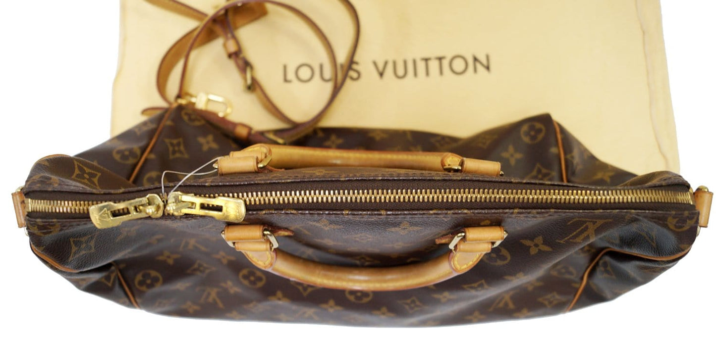 LOUIS VUITTON Monogram Canvas Speedy 35 Bandouliere Shoulder Bag