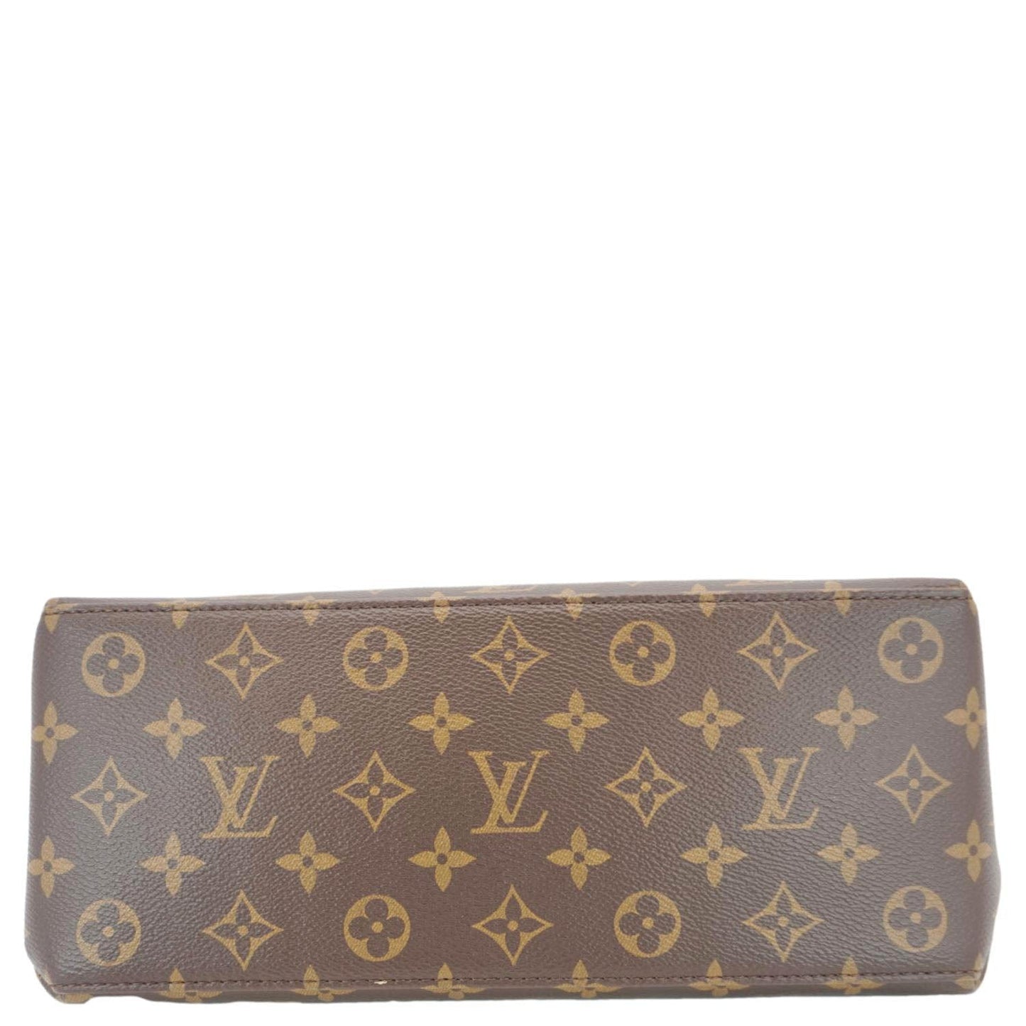 LOUIS VUITTON Petit Palais Monogram Canvas Shoulder Bag Brown