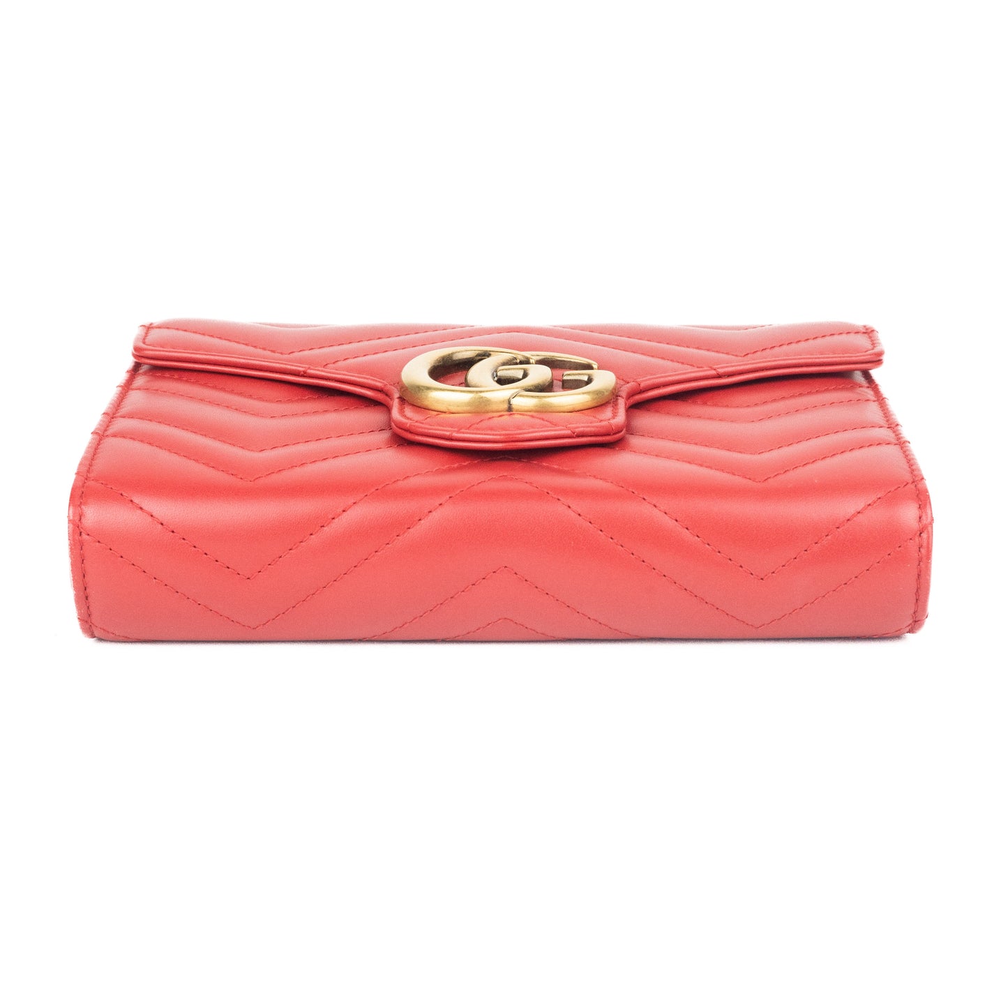 Gucci GG Marmont Matelassé Mini Bag in Red