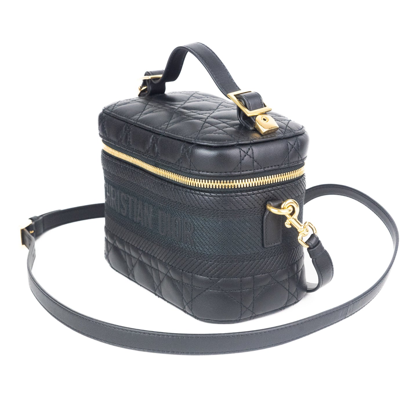 Dior Small Dior Travel Vanity Case in Black