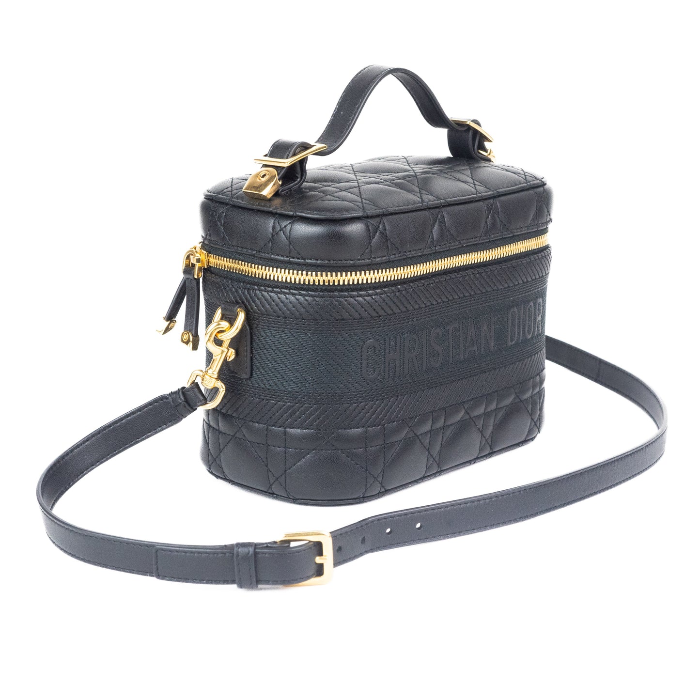 Dior Small Dior Travel Vanity Case in Black
