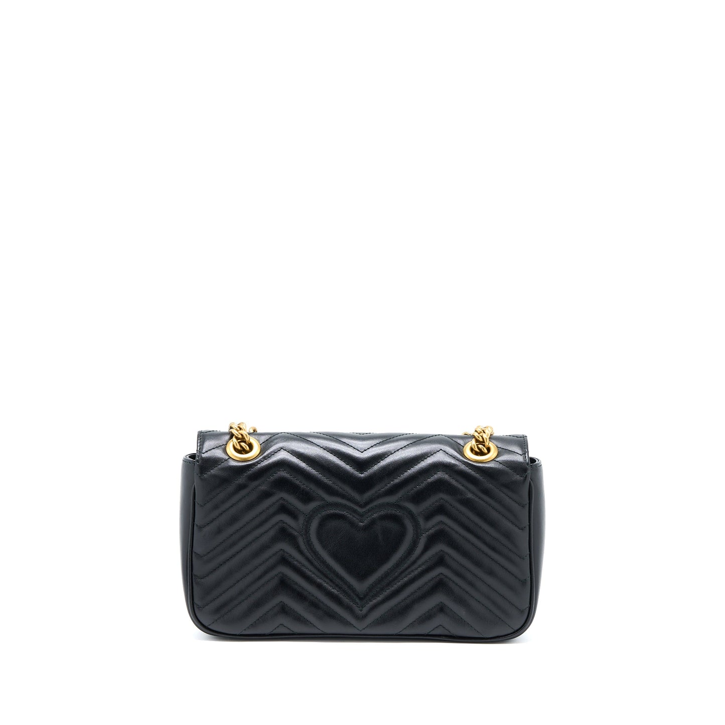 Gucci Marmont Small Matelasse Mini Purse Black