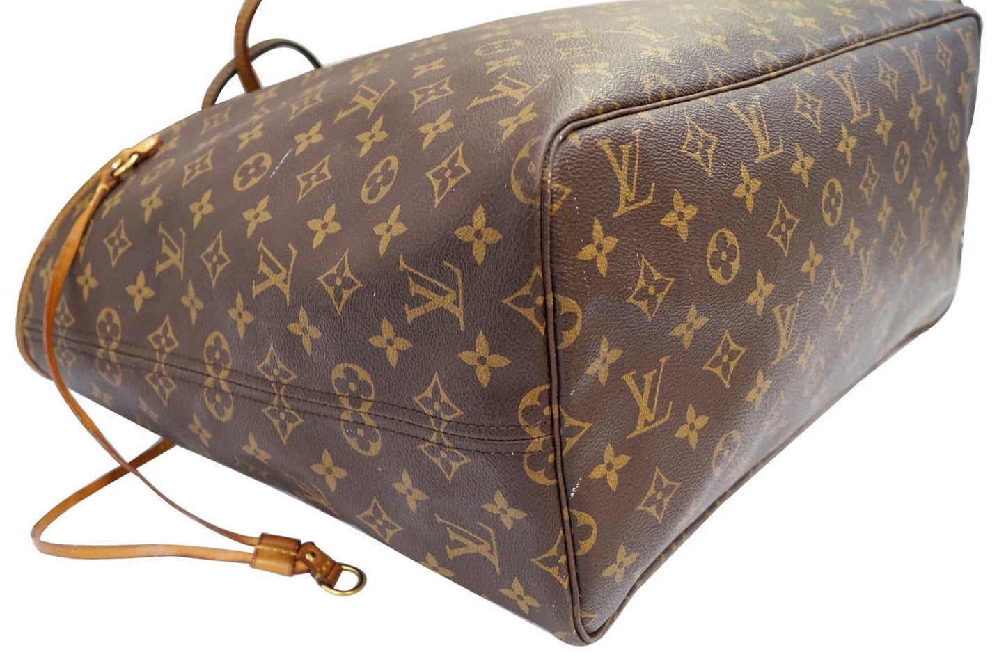LOUIS VUITTON Monogram Canvas Neverfull GM Brown Tote Bag