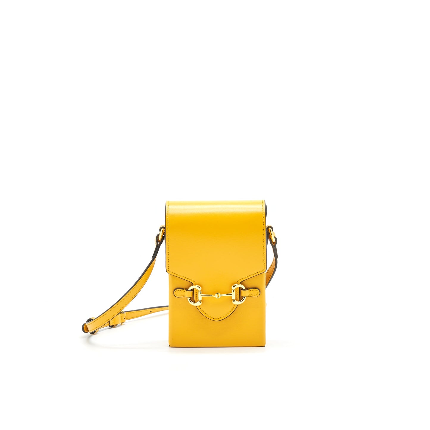 Gucci Horsebit 1955 Mini Purse Yellow