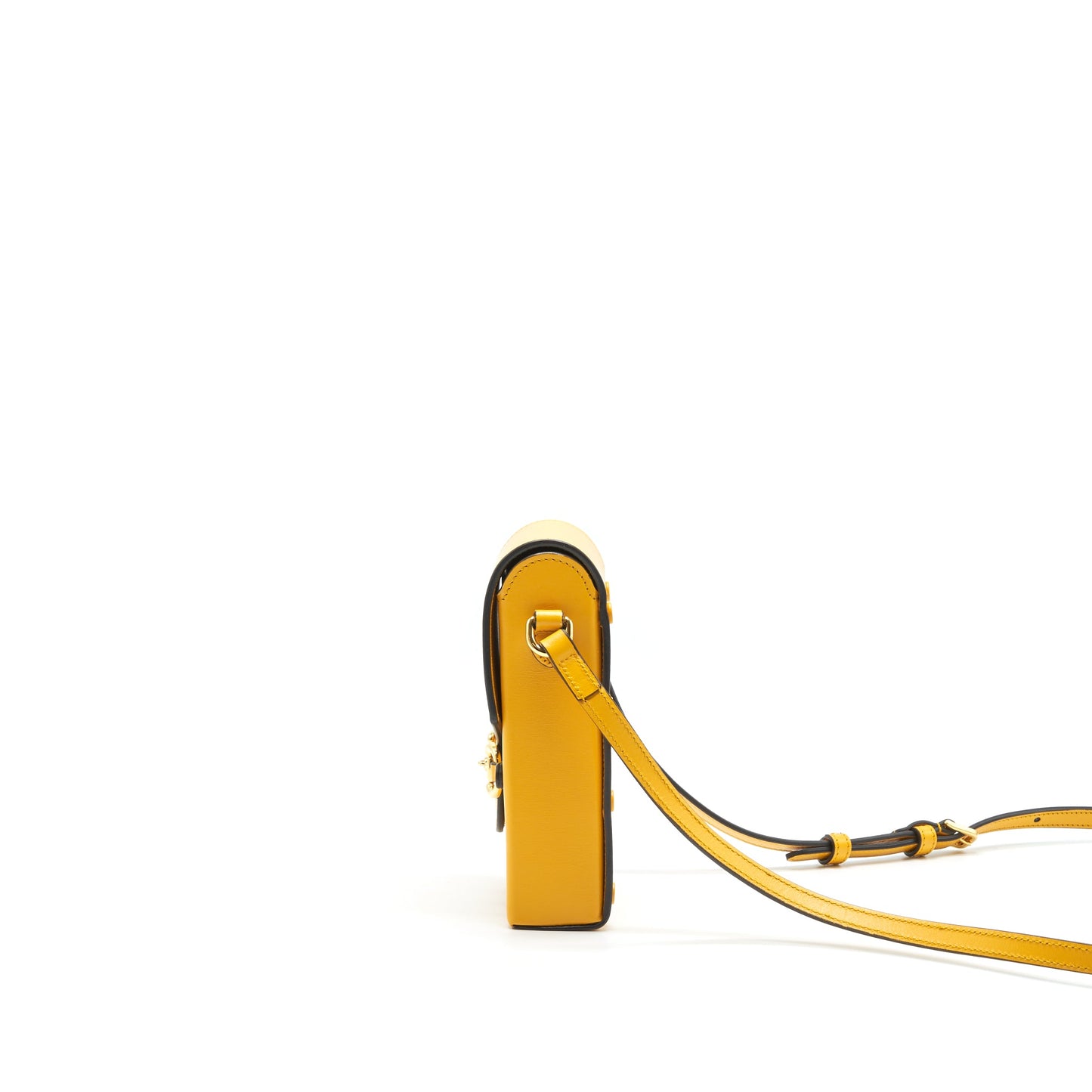 Gucci Horsebit 1955 Mini Purse Yellow