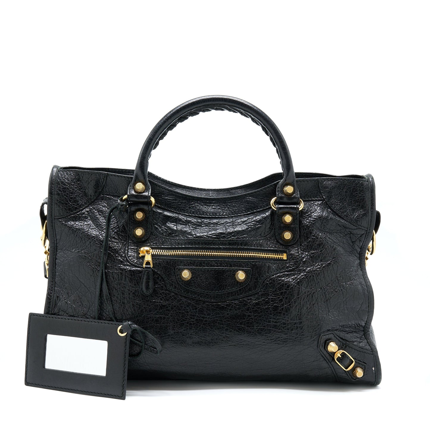 Balenciaga Classic City Purse Aged Calfskin