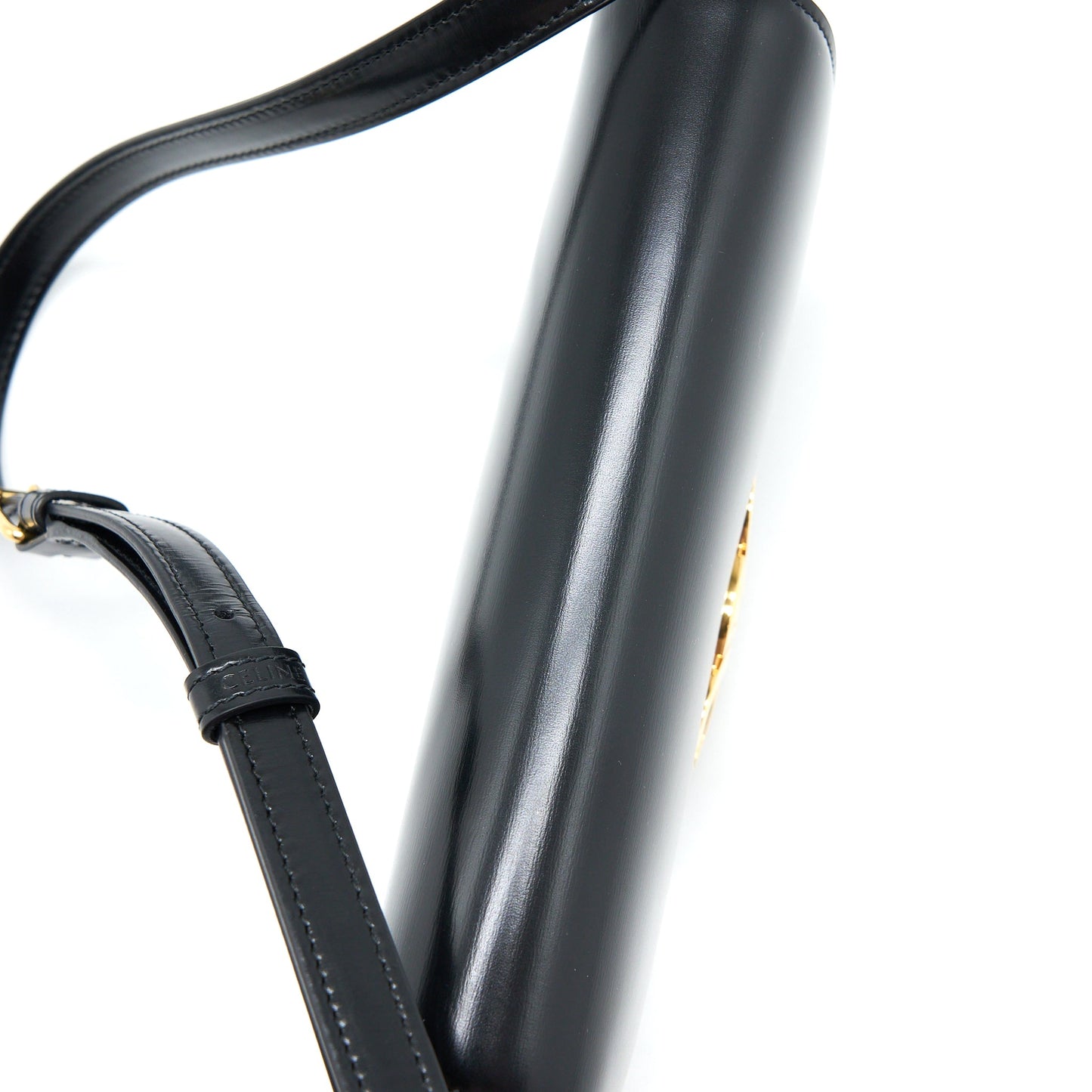 Celine Triomphe Mini Purse Calfskin Black
