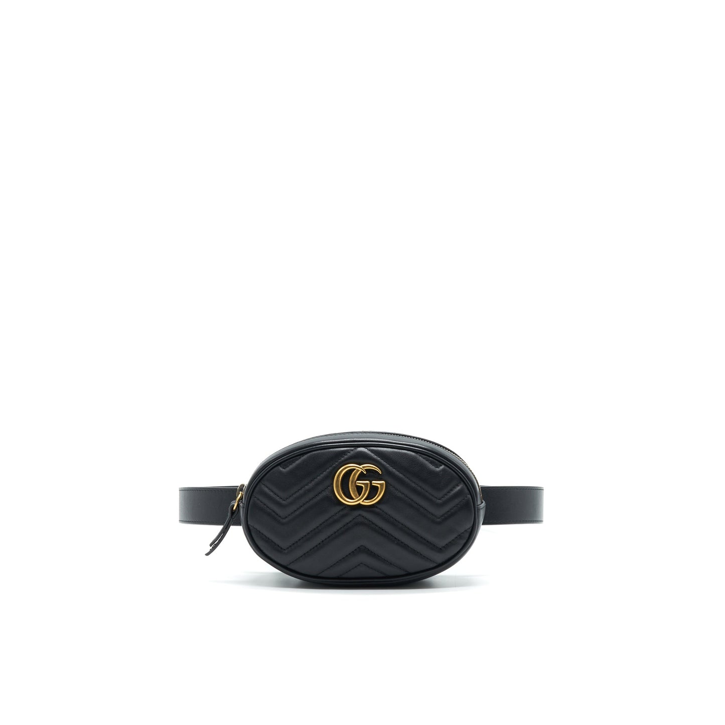 Gucci Marmont Belt Purse in Black